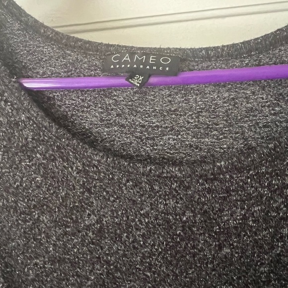 Touchably Soft Charcoal Tunic - Picture 2 of 4